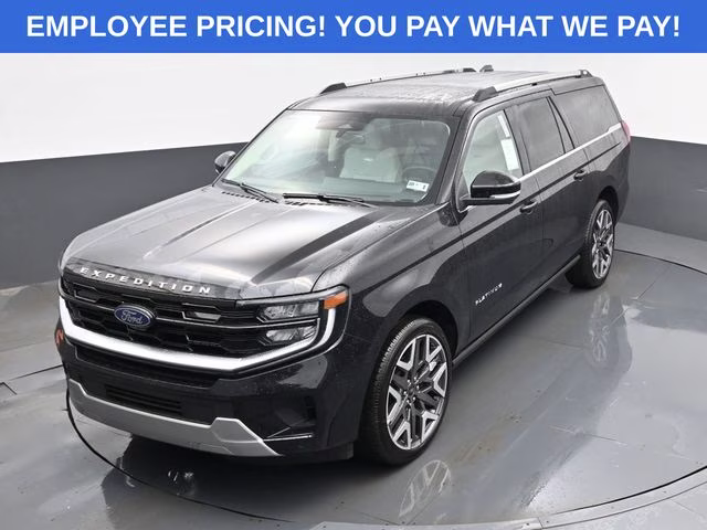 2026 Black Metallic Ford Expedition Max Platinum 4X4 SUV