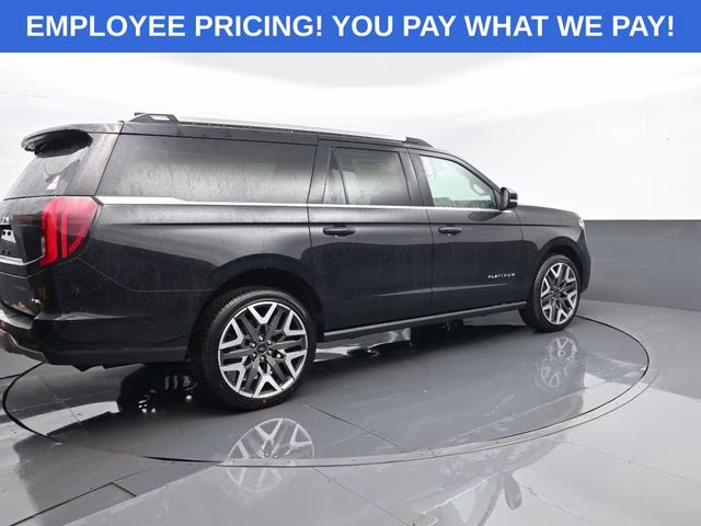 2026 Black Metallic Ford Expedition Max Platinum 4X4 SUV