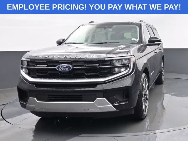 2026 Black Metallic Ford Expedition Max Platinum 4X4 SUV