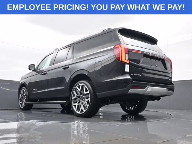 2026 Black Metallic Ford Expedition Max Platinum 4X4 SUV