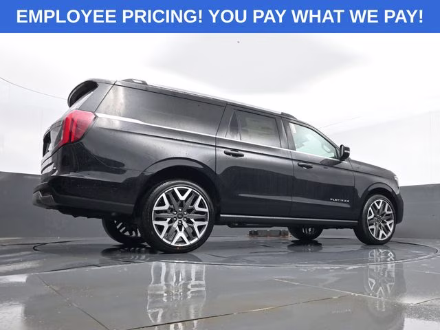 2026 Black Metallic Ford Expedition Max Platinum 4X4 SUV