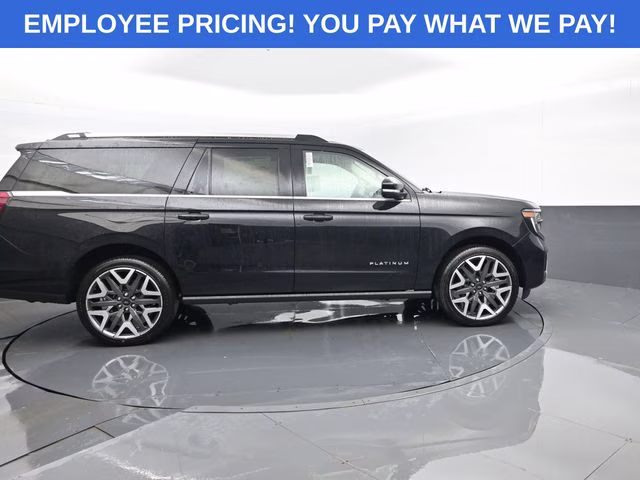 2026 Black Metallic Ford Expedition Max Platinum 4X4 SUV