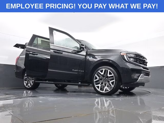 2026 Black Metallic Ford Expedition Max Platinum 4X4 SUV