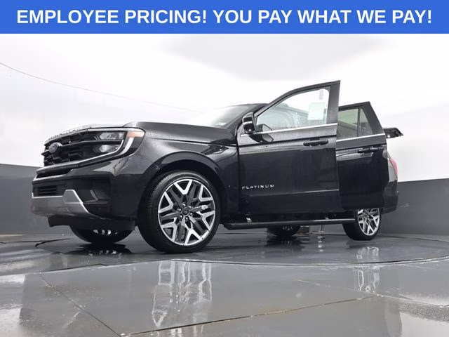 2026 Black Metallic Ford Expedition Max Platinum 4X4 SUV