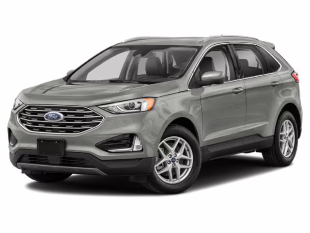 2022 Silver Metallic Ford Edge SEL AWD SUV