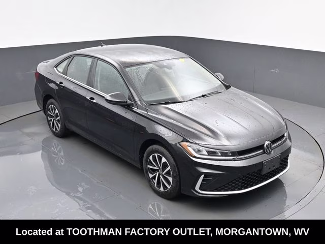 2025 Black Volkswagen Jetta 1.5T S FWD Sedan