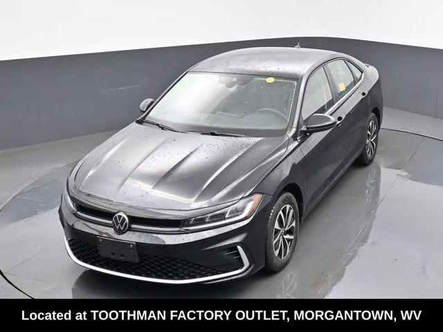 2025 Black Volkswagen Jetta 1.5T S FWD Sedan