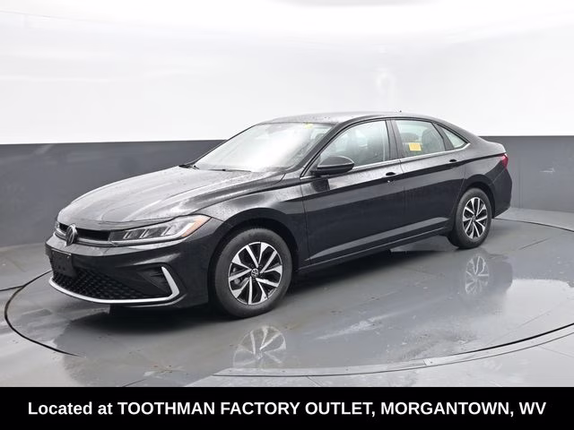 2025 Black Volkswagen Jetta 1.5T S FWD Sedan