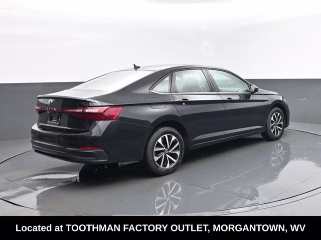2025 Black Volkswagen Jetta 1.5T S FWD Sedan