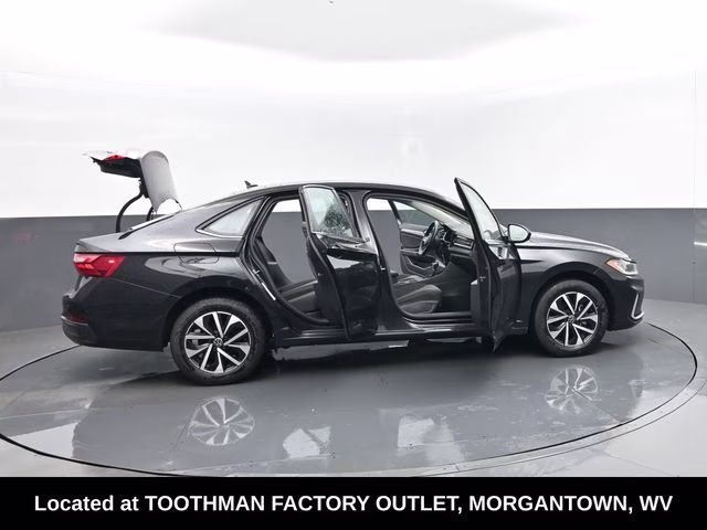 2025 Black Volkswagen Jetta 1.5T S FWD Sedan