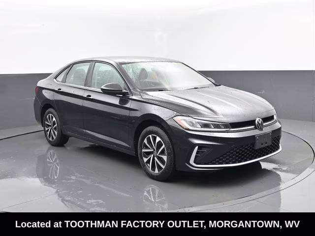 2025 Black Volkswagen Jetta 1.5T S FWD Sedan