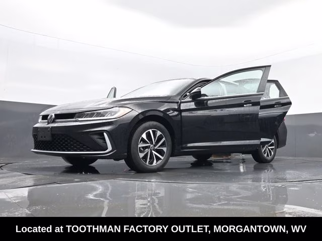 2025 Black Volkswagen Jetta 1.5T S FWD Sedan