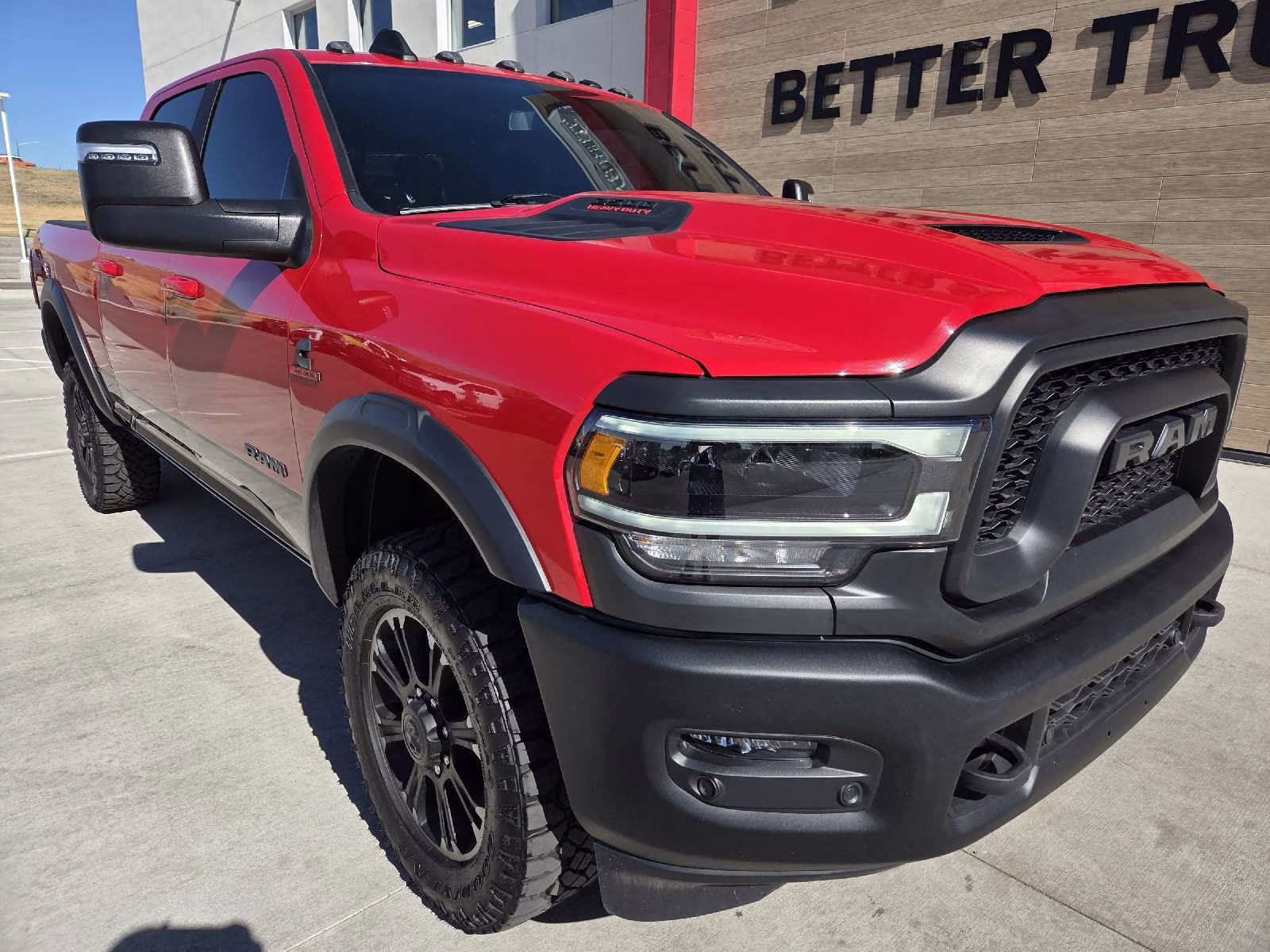 2024 Flame Red Clearcoat Ram 2500 Rebel 4X4 Truck