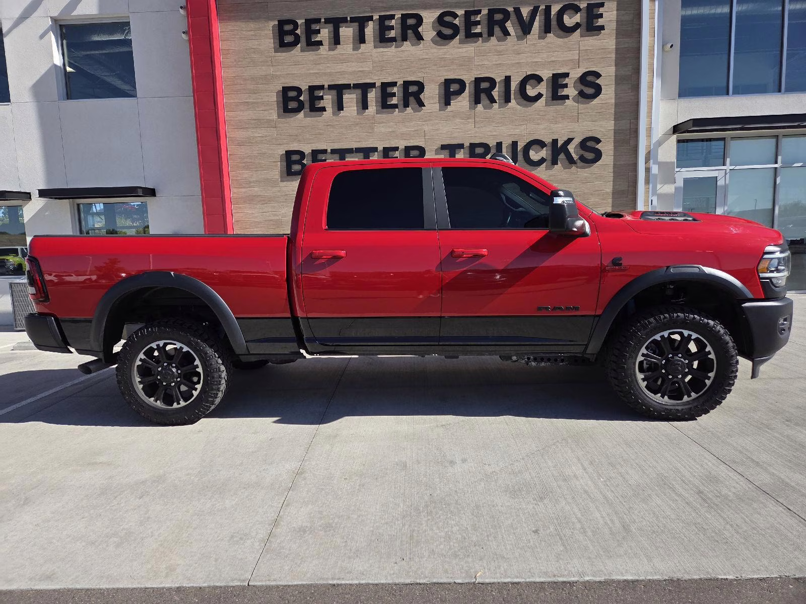 2024 Flame Red Clearcoat Ram 2500 Rebel 4X4 Truck