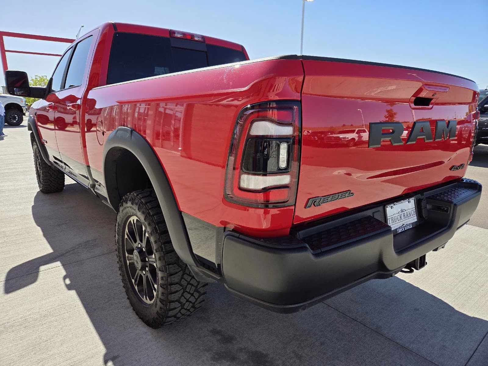 2024 Flame Red Clearcoat Ram 2500 Rebel 4X4 Truck