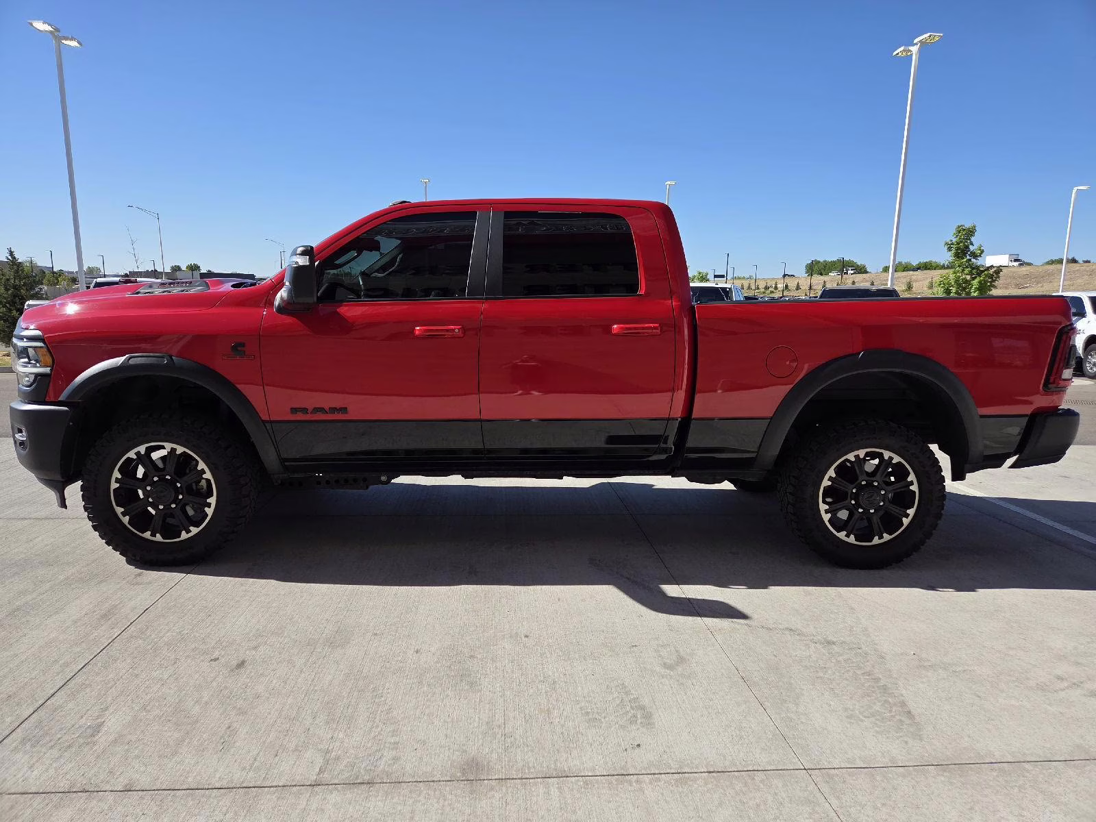 2024 Flame Red Clearcoat Ram 2500 Rebel 4X4 Truck