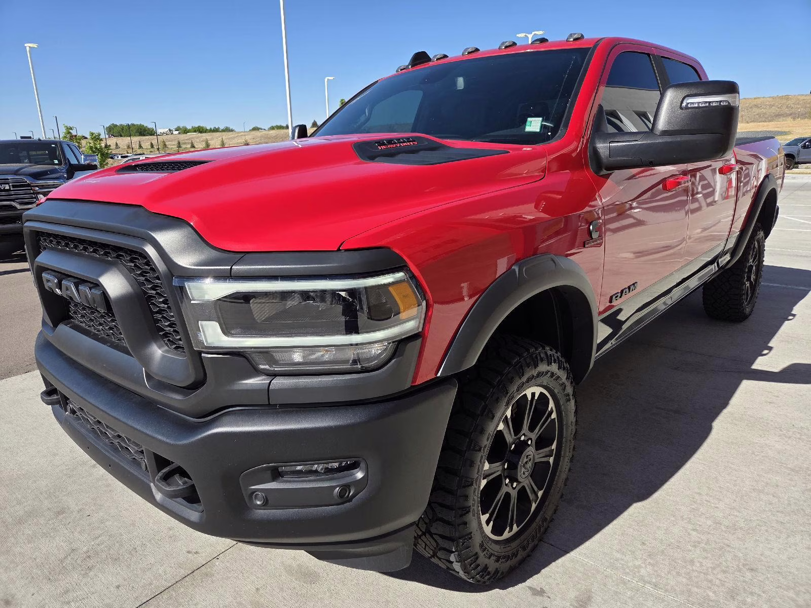 2024 Flame Red Clearcoat Ram 2500 Rebel 4X4 Truck