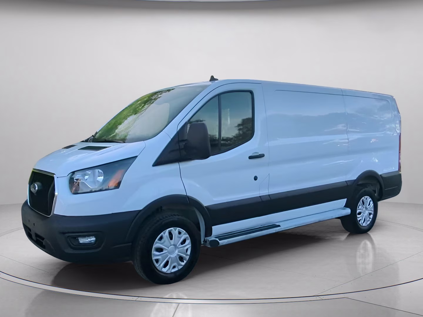 2025 Oxford White Ford Transit Cargo Van RWD Van
