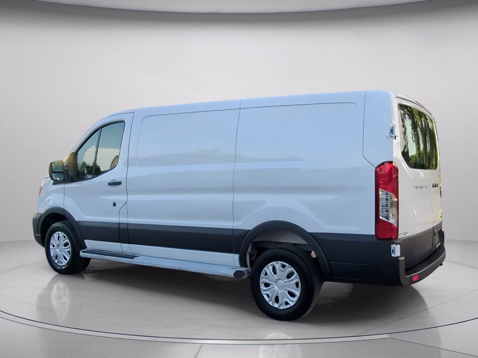 2025 Oxford White Ford Transit Cargo Van RWD Van