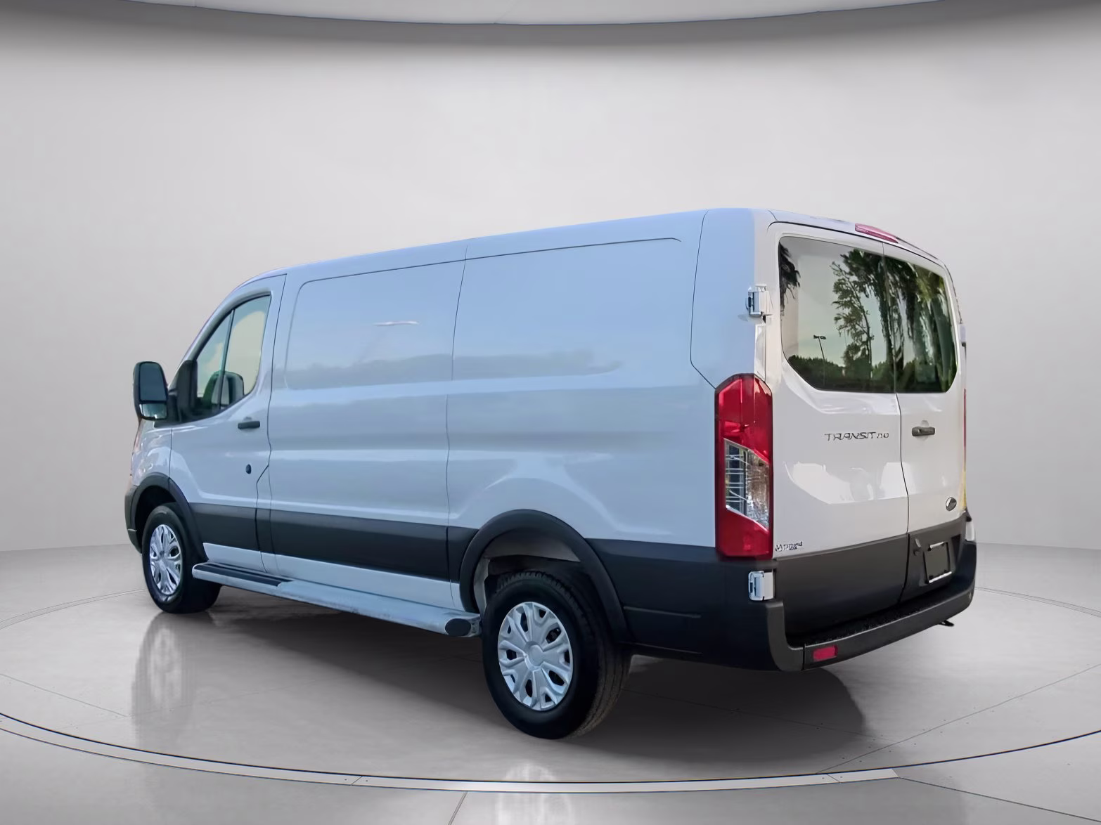 2025 Oxford White Ford Transit Cargo Van RWD Van