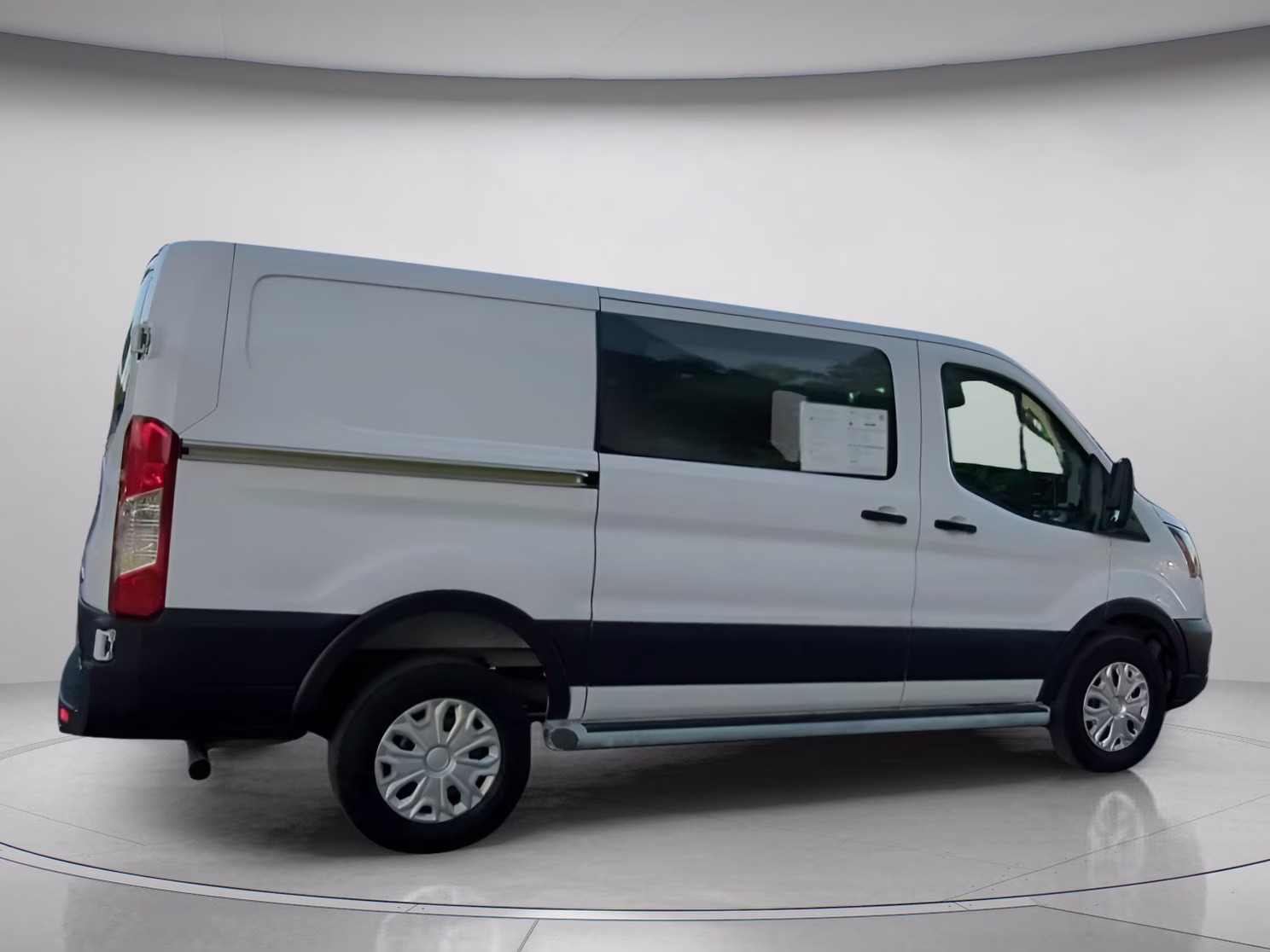 2025 Oxford White Ford Transit Cargo Van RWD Van