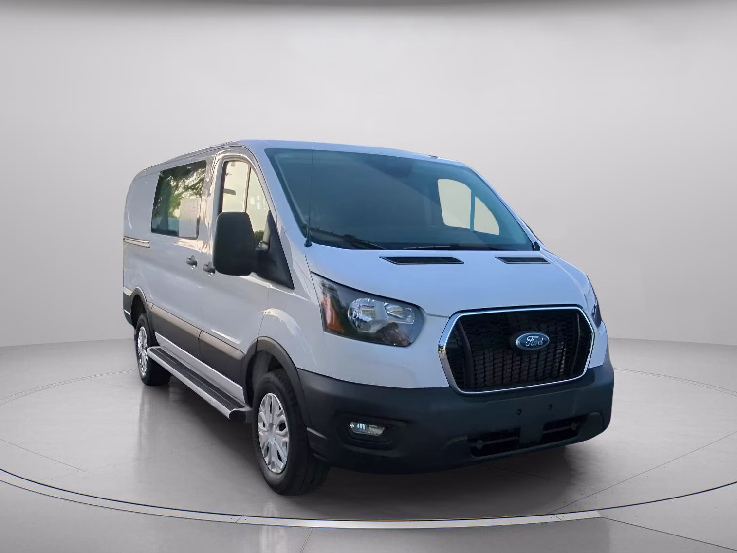 2025 Oxford White Ford Transit Cargo Van RWD Van