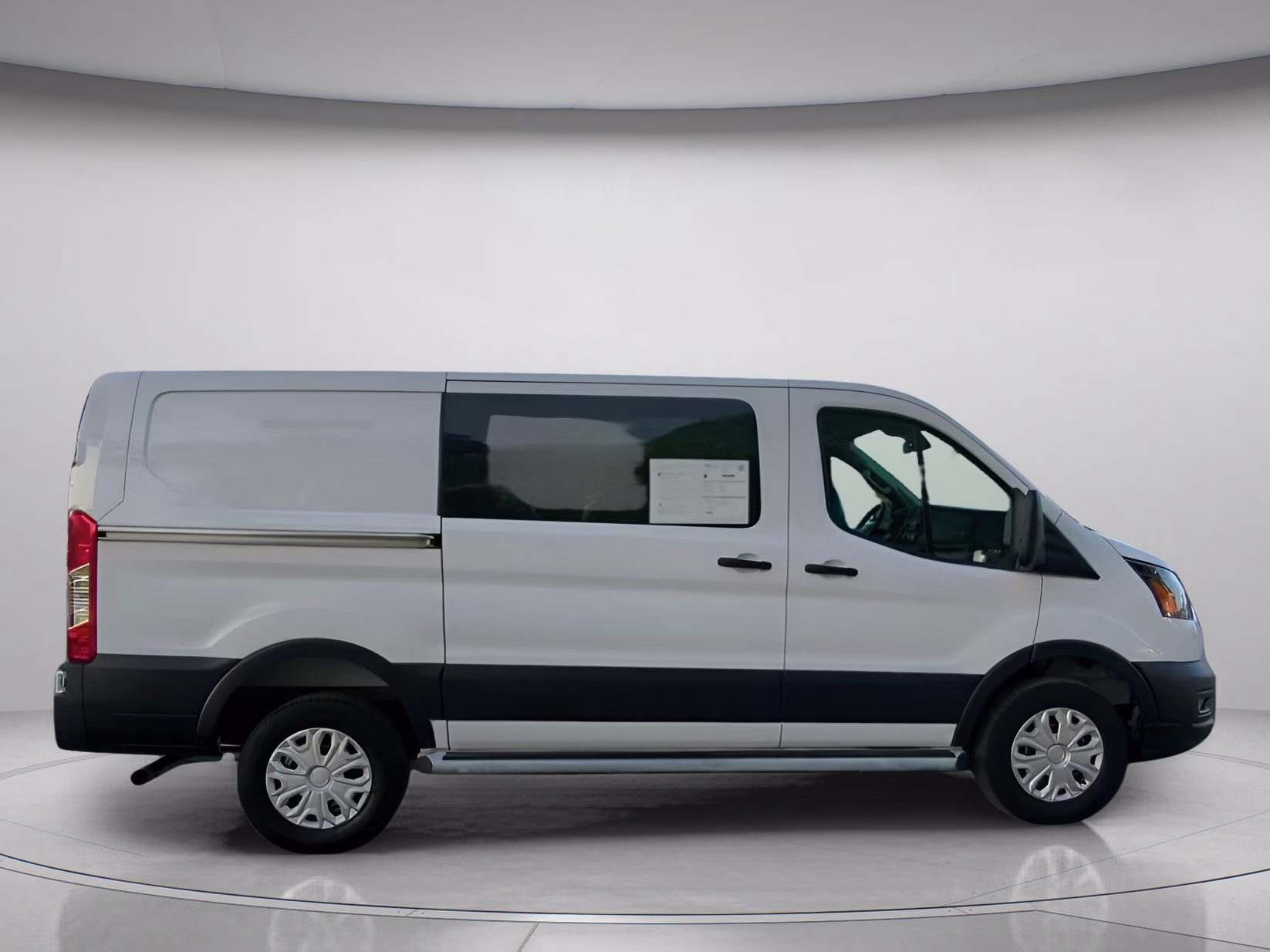 2025 Oxford White Ford Transit Cargo Van RWD Van