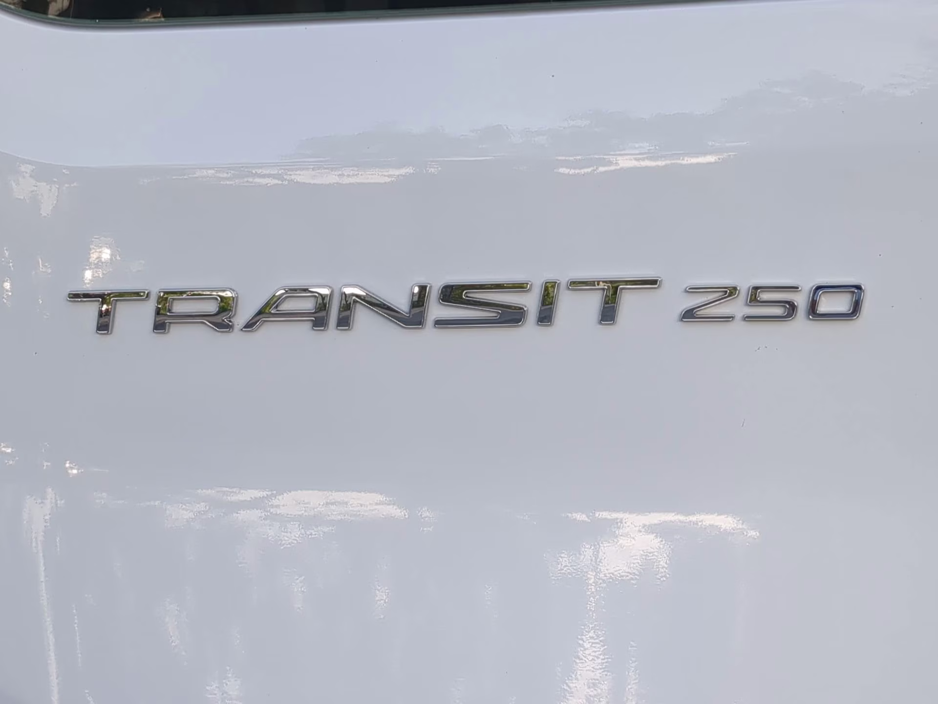2025 Oxford White Ford Transit Cargo Van RWD Van
