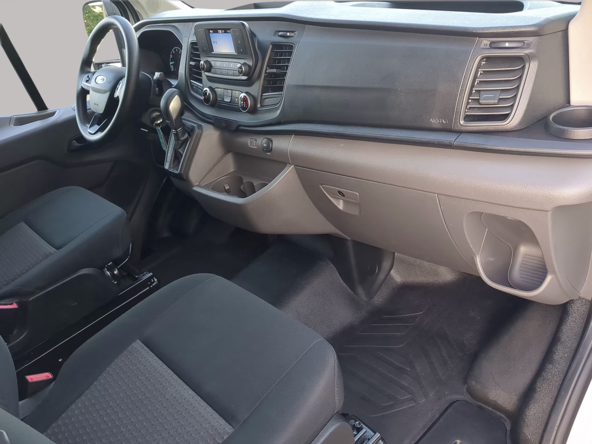 2025 Oxford White Ford Transit Cargo Van RWD Van