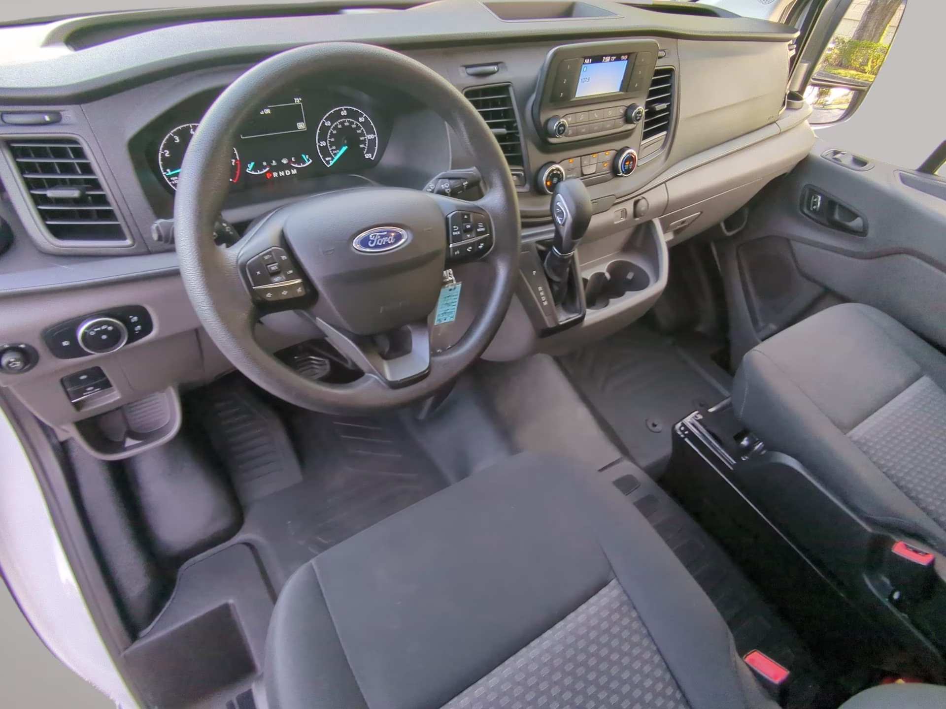 2025 Oxford White Ford Transit Cargo Van RWD Van