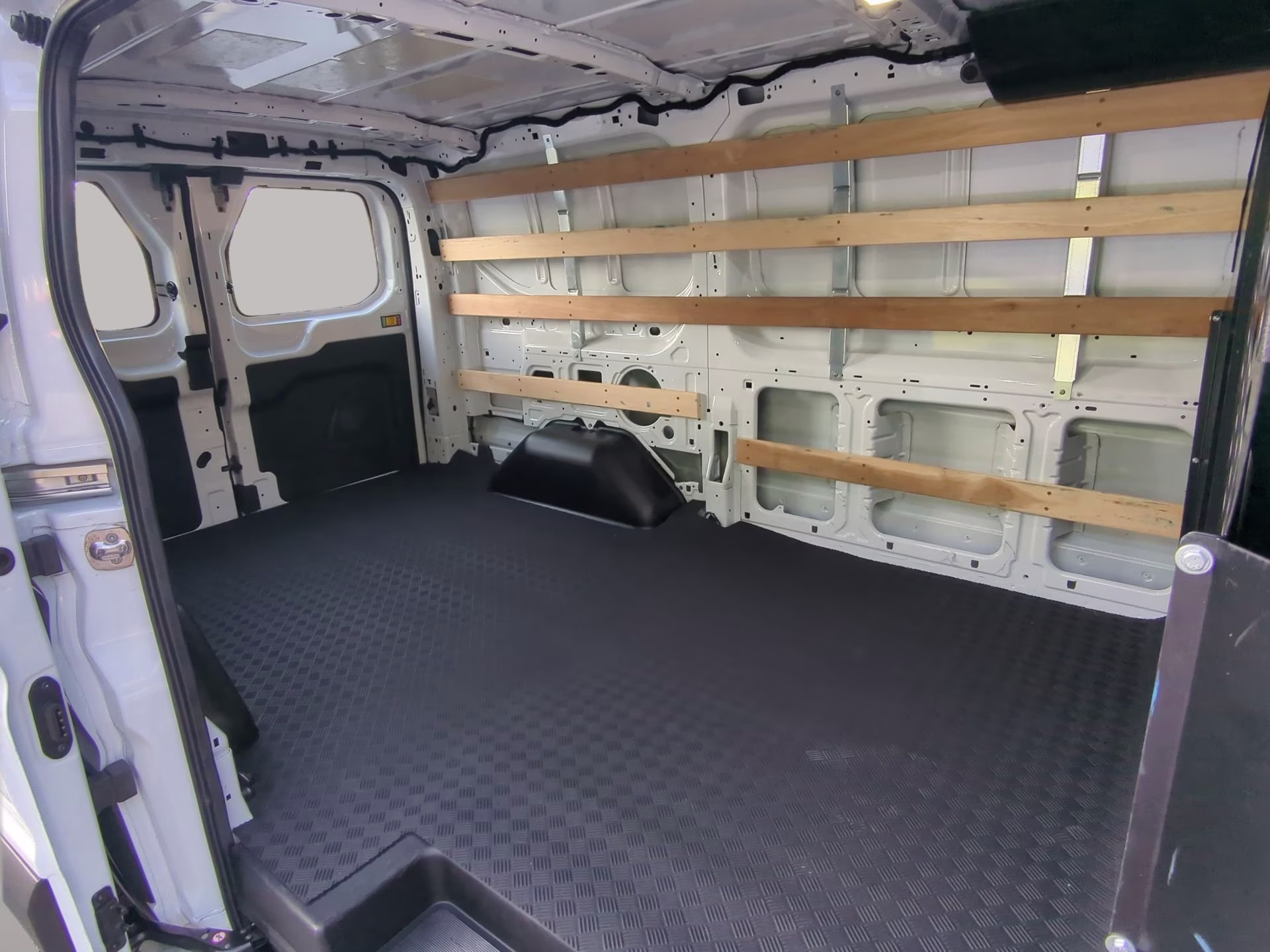 2025 Oxford White Ford Transit Cargo Van RWD Van