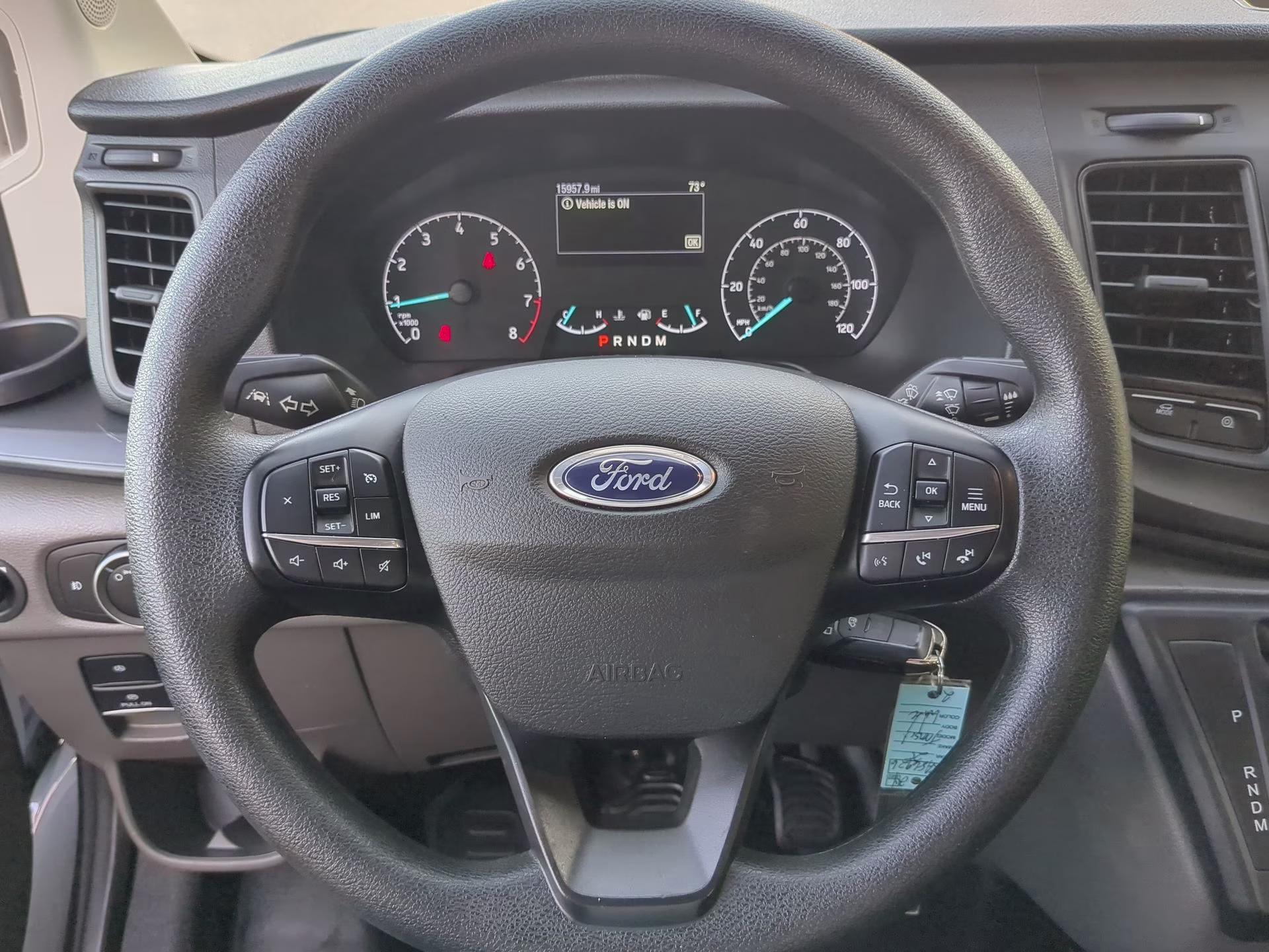 2025 Oxford White Ford Transit Cargo Van RWD Van