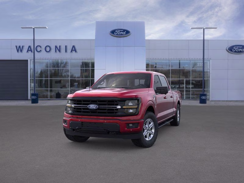 2026 Ruby Red Metallic Tinted Clearcoat Ford F-150 XLT 4X4 Truck