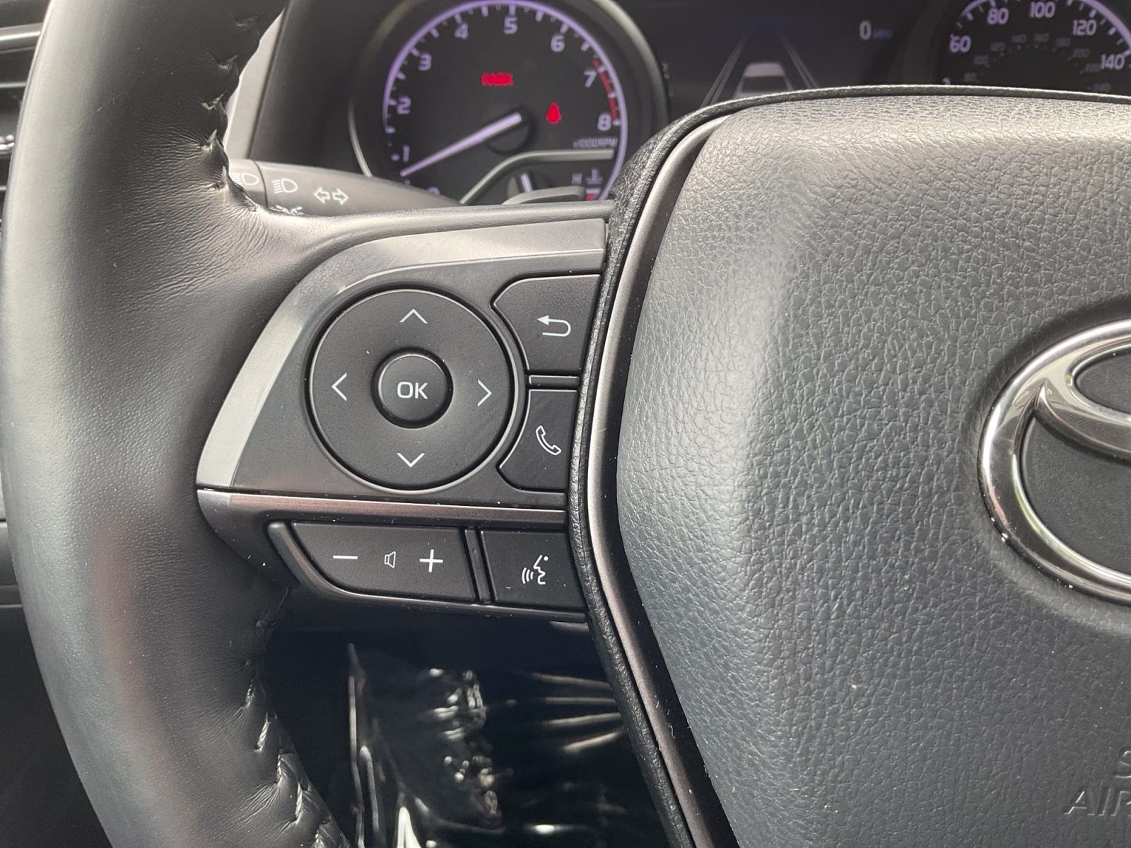 2021 Midnight Black Metallic Toyota Camry SE AWD Sedan