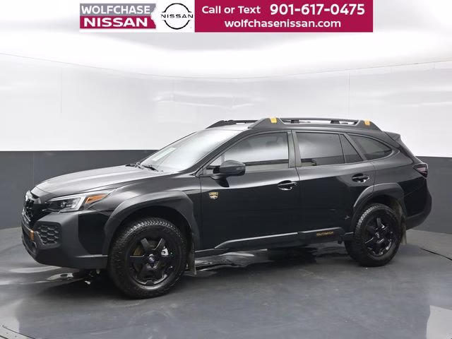2024 Crystal Black Silica Subaru Outback Wilderness AWD SUV