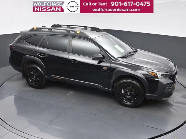 2024 Crystal Black Silica Subaru Outback Wilderness AWD SUV