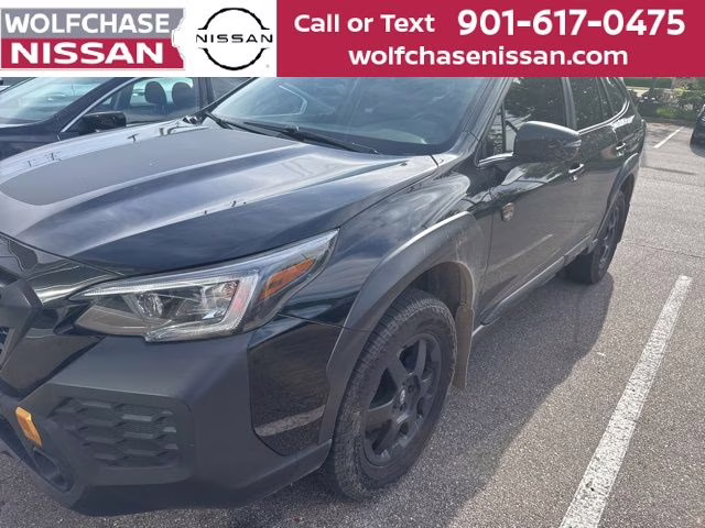 2024 Crystal Black Silica Subaru Outback Wilderness AWD SUV