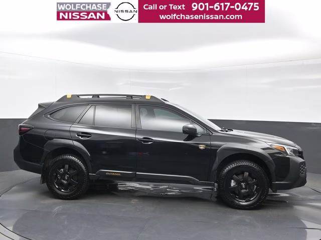 2024 Crystal Black Silica Subaru Outback Wilderness AWD SUV