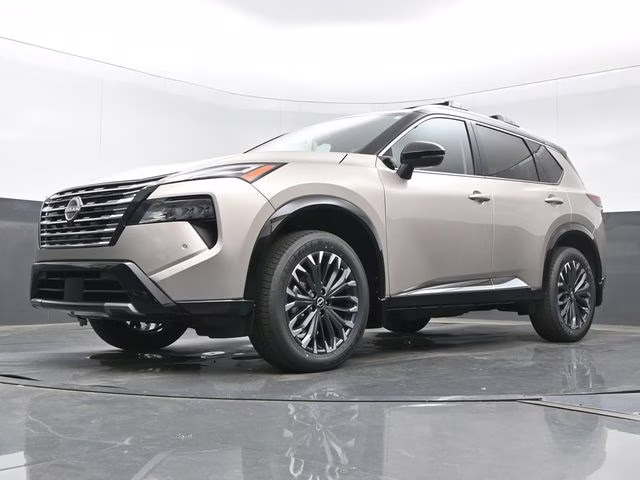 2026 Champagne Silver Metallic Nissan Rogue Platinum AWD SUV