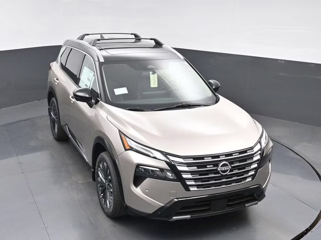 2026 Champagne Silver Metallic Nissan Rogue Platinum AWD SUV