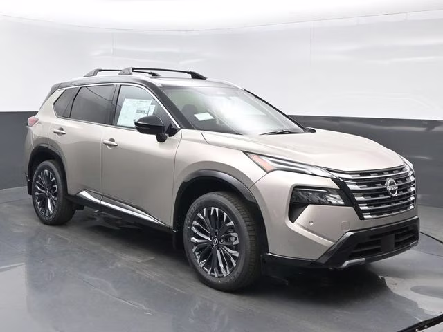 2026 Champagne Silver Metallic Nissan Rogue Platinum AWD SUV