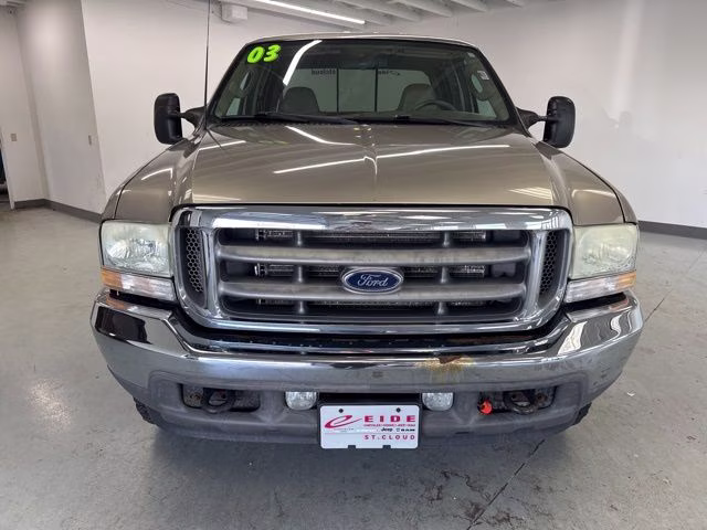 2003 Arizona Beige Clearcoat Metallic Ford Super Duty F-350 SRW Lariat 4X4 Truck