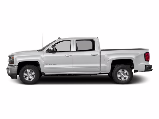 2018 Silver Ice Metallic Chevrolet Silverado 1500 LT RWD Truck