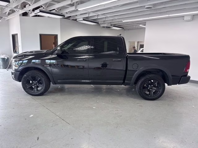 2021 Diamond Black Crystal Pearlcoat Ram 1500 Warlock 4X4 Truck
