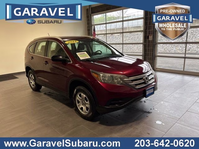 2014 Basque Red Pearl II Honda CR-V LX AWD SUV