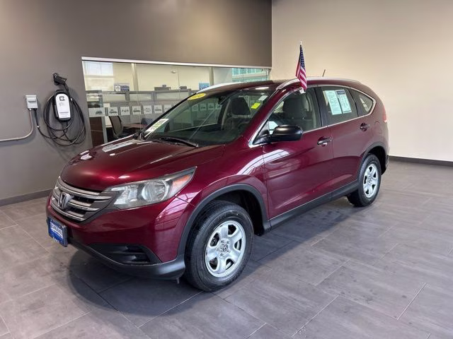 2014 Basque Red Pearl II Honda CR-V LX AWD SUV