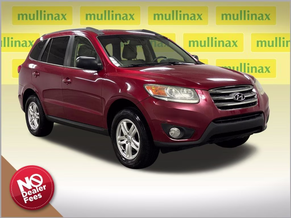 2012 Sierra Red Hyundai Santa Fe GLS FWD SUV