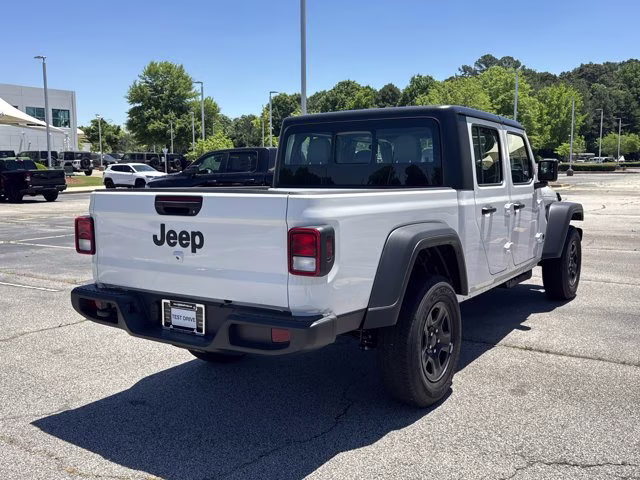 2026 Bright White Clearcoat Jeep Gladiator Sport 4X4 Truck