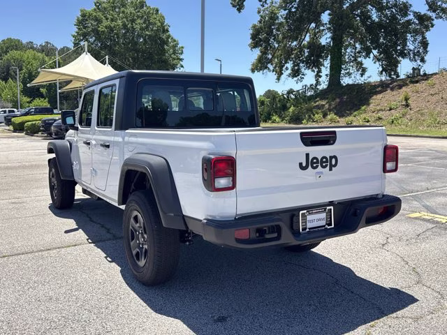 2026 Bright White Clearcoat Jeep Gladiator Sport 4X4 Truck