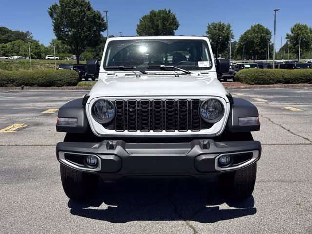 2026 Bright White Clearcoat Jeep Gladiator Sport 4X4 Truck